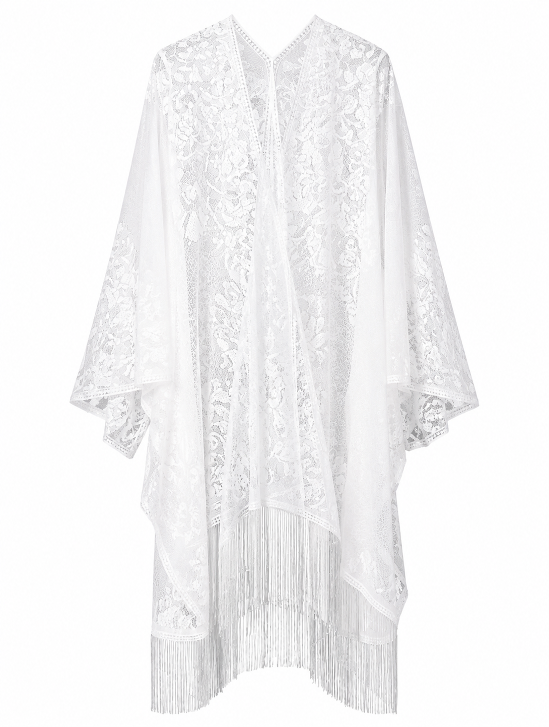 White Lace Cover-up