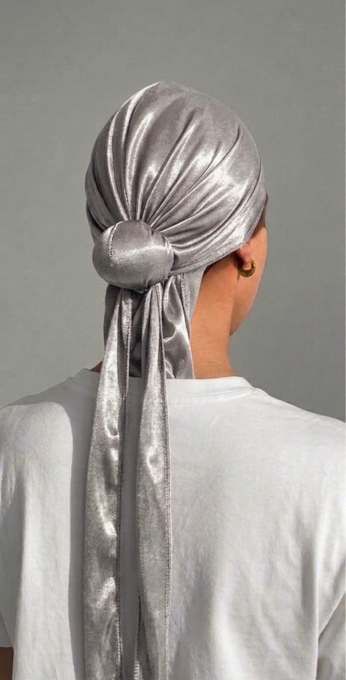 Silver Sleek Scarf