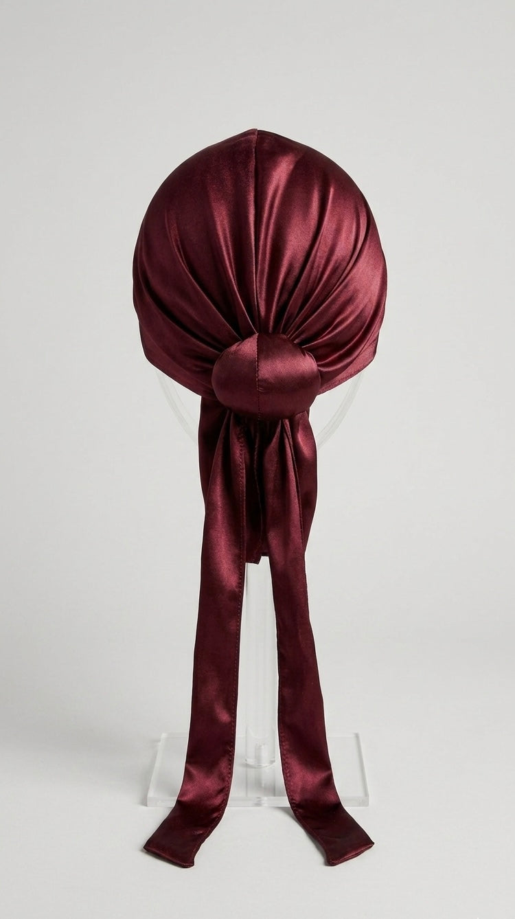 Burgundy Sleek Scarf