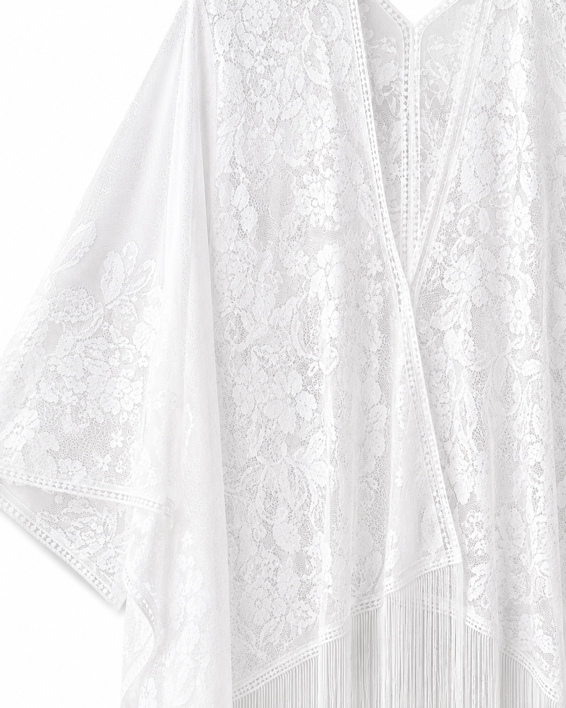 White Lace Cover-up