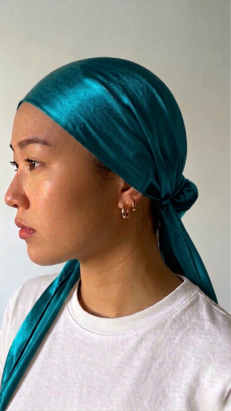 Turquoise Sleek Scarf