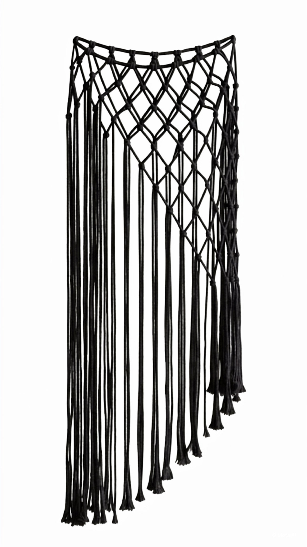Black Mesh Skirt