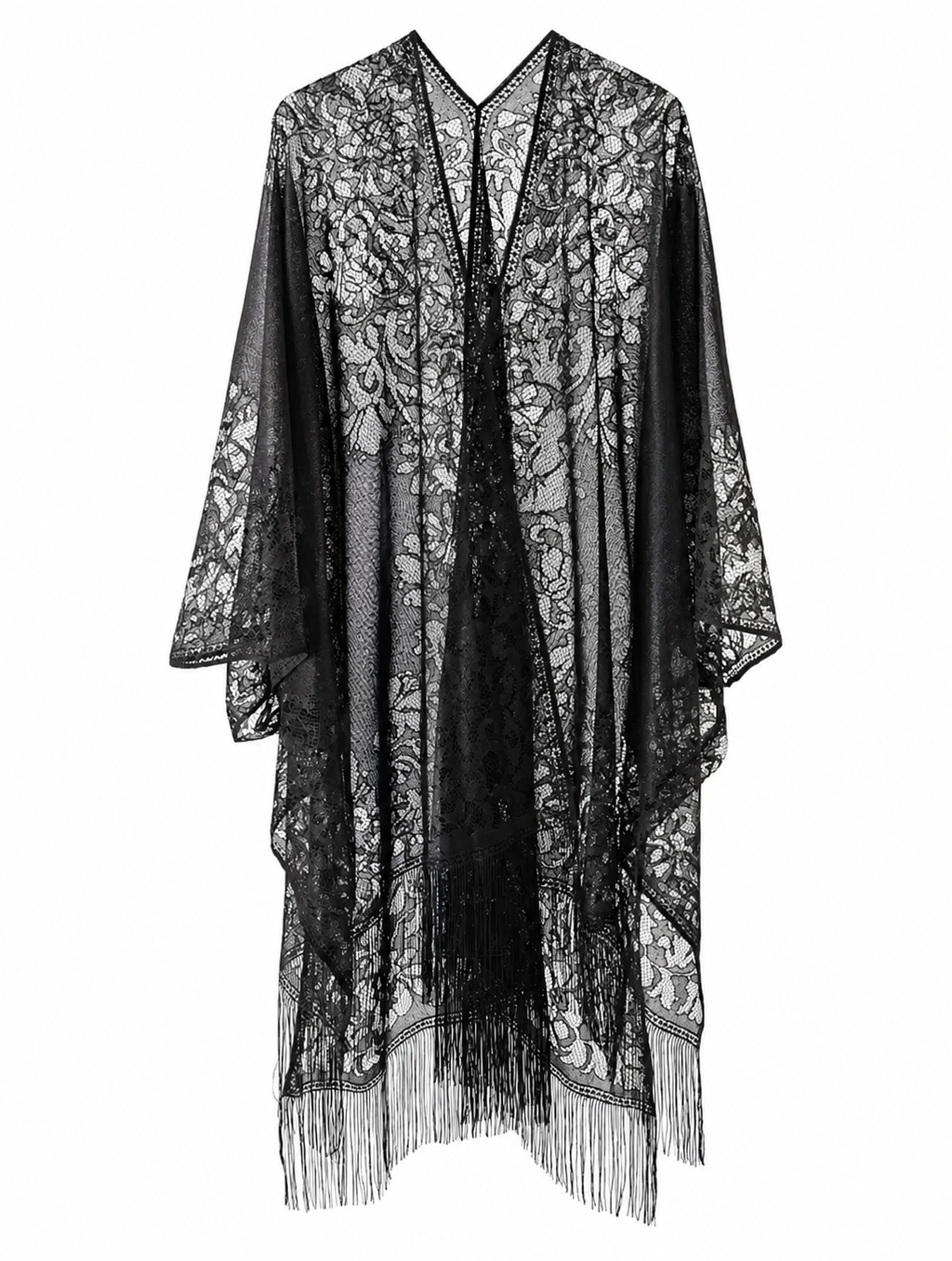 Black Lace Cover-up