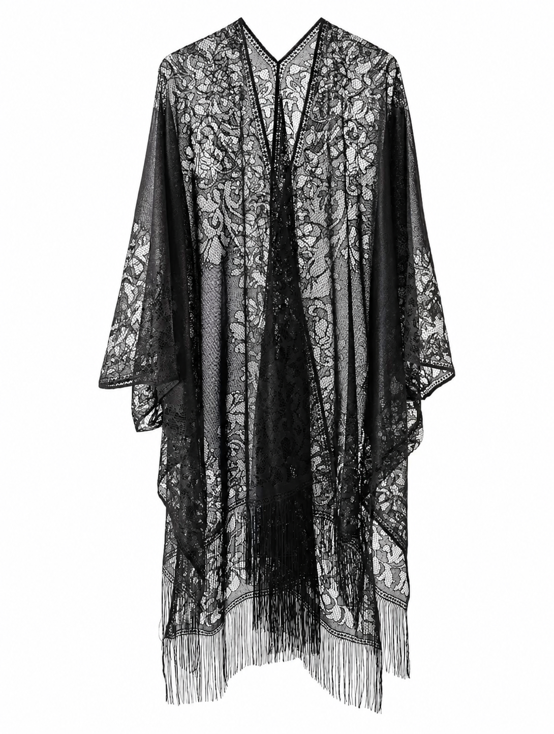 Black Lace Cover-up