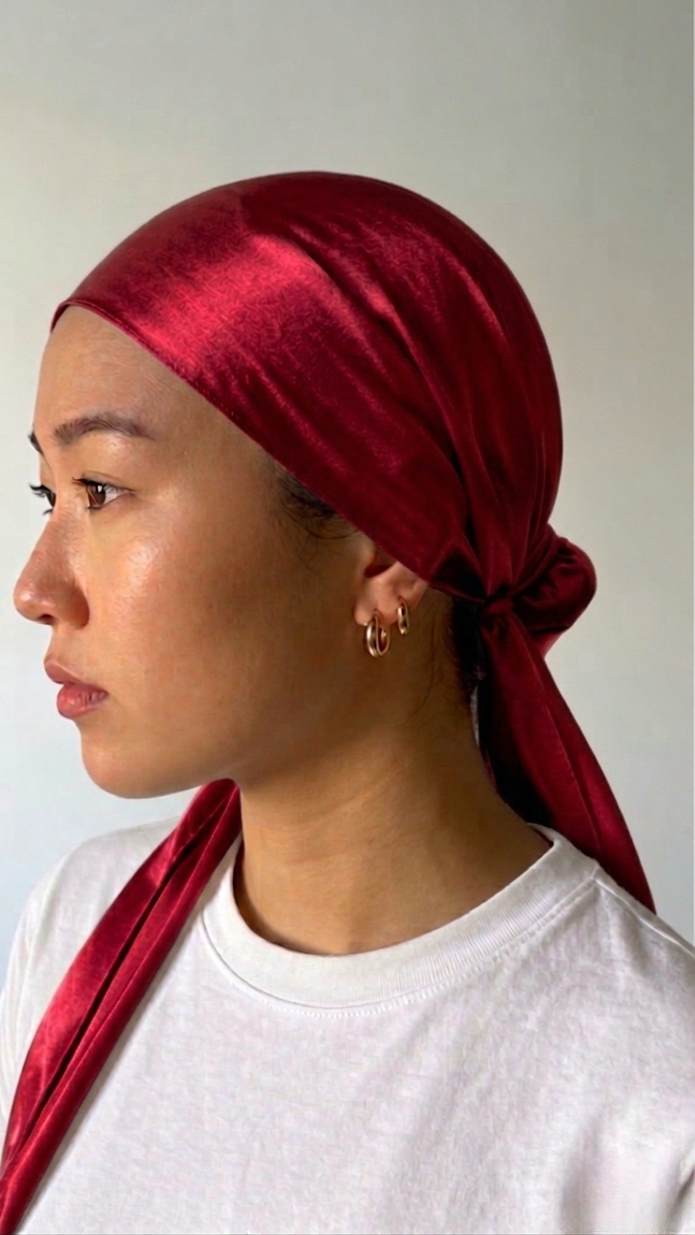 Red Sleek Scarf