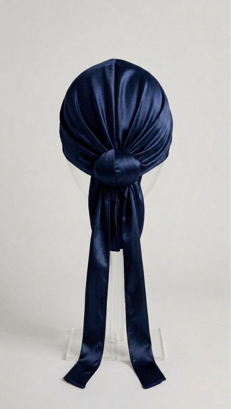 Navy Sleek Scarf