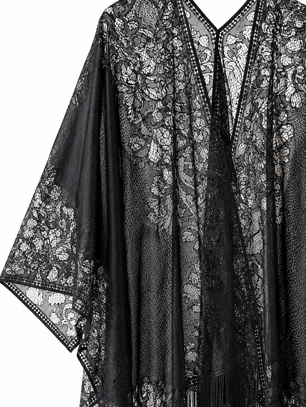 Black Lace Cover-up