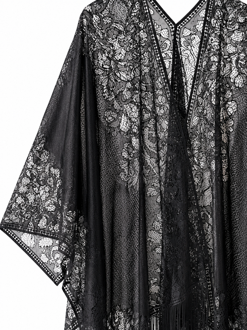 Black Lace Cover-up