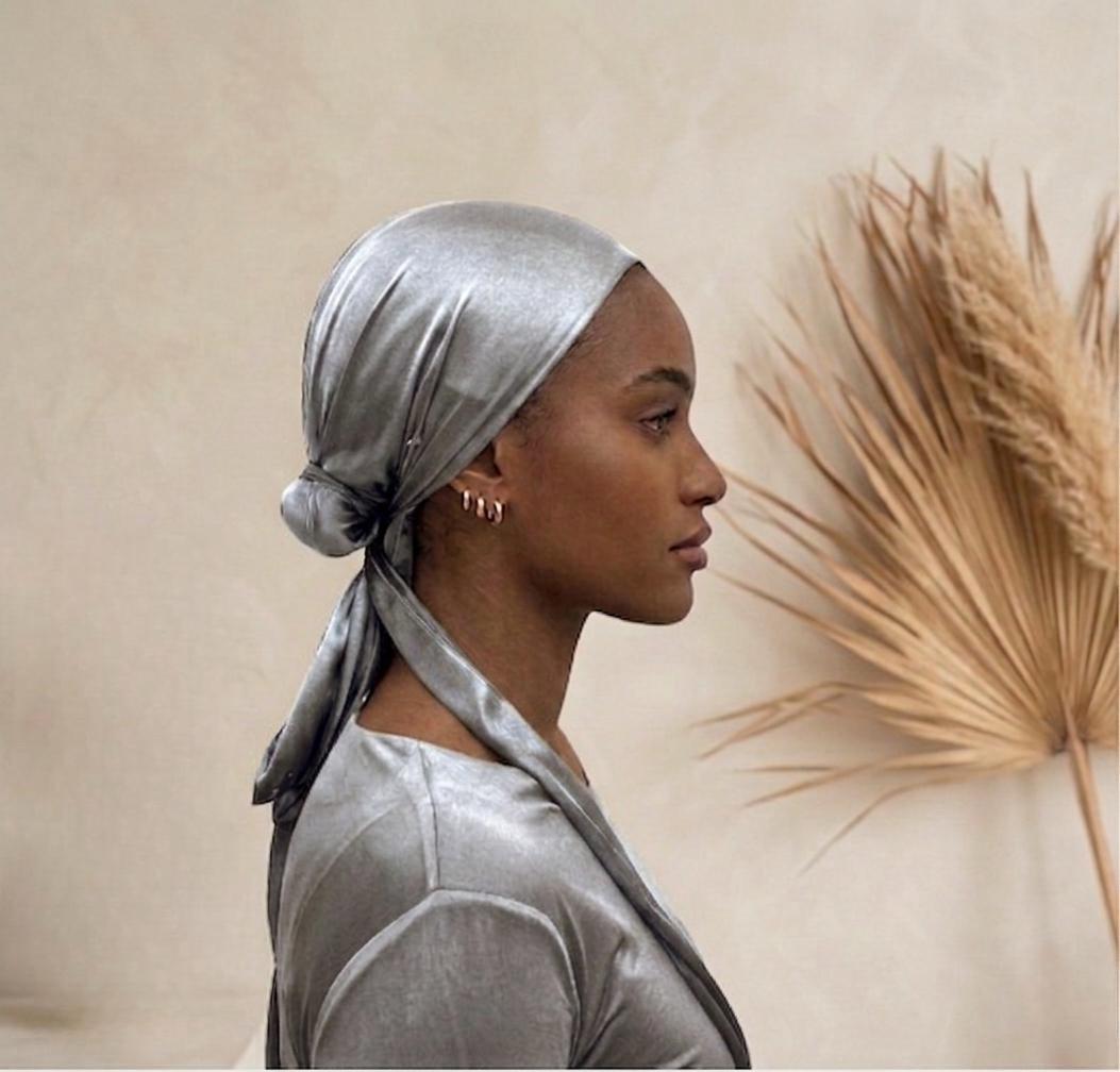 Silver Sleek Scarf